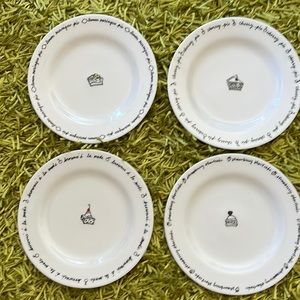 Pottery Barn desert plates